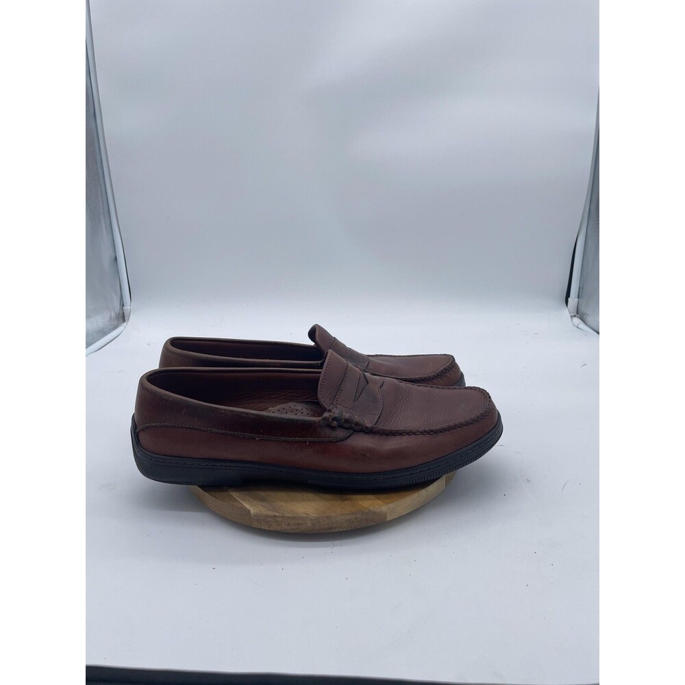 Allen Edmonds Lagrange Loafers Mens 13 Brown Leather Slip On Old Money Luxury